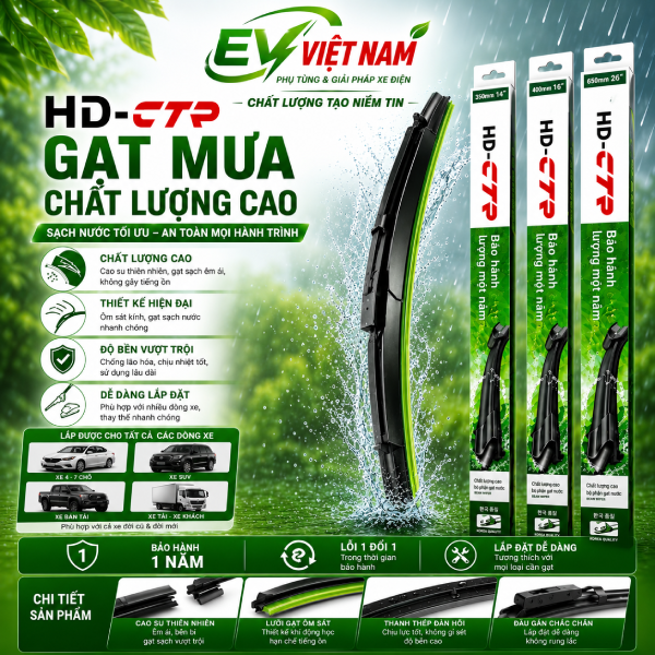 Gạt mưa siêu sạch