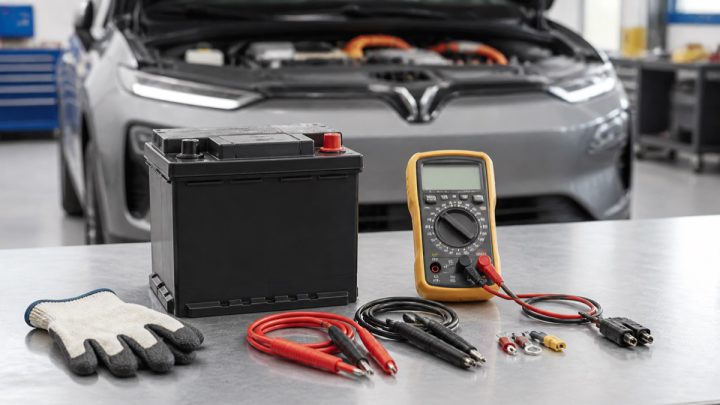 Xe VinFast báo lỗi pin 12V và cách kiểm tra trước khi thay